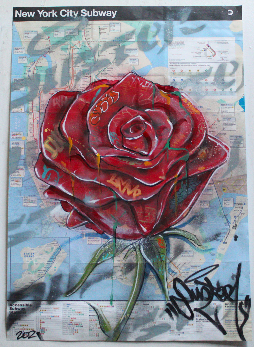 MTA NYC Subway Map - 071