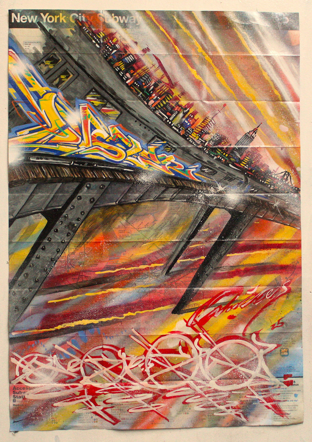 MTA NYC Subway Map - 078