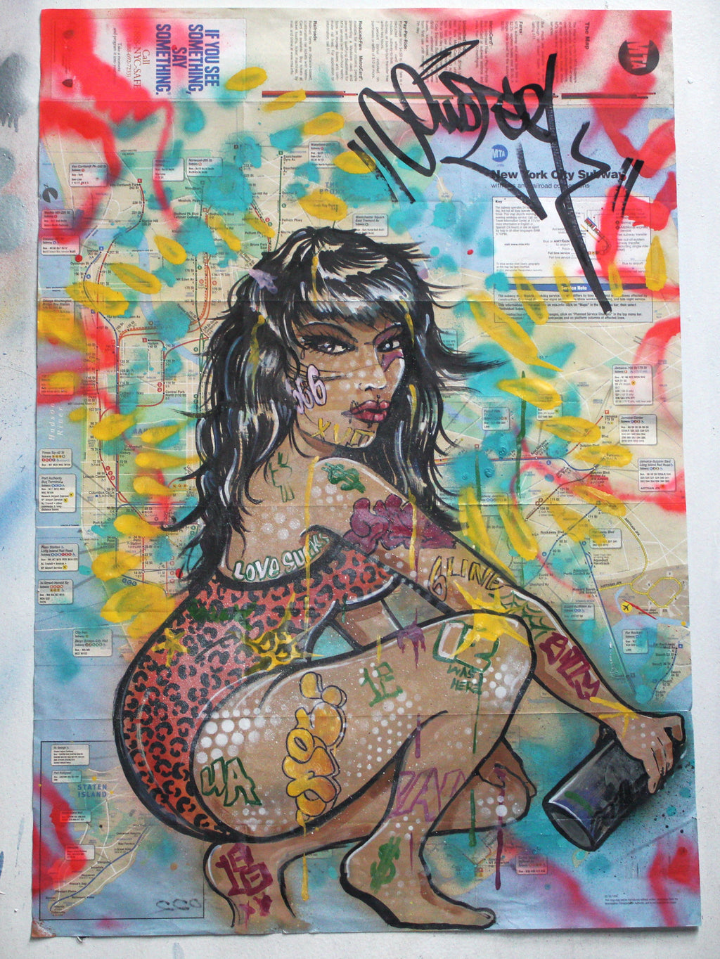 MTA NYC Subway Map - 072